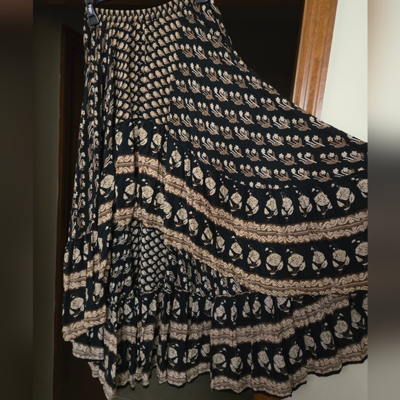 Spell Bohemian Royale Skirt Original 🖤 SZ L - Picture 12 of 12